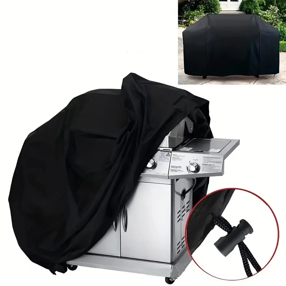 Heavy-Duty Waterproof BBQ Grill Cover – All-Weather Outdoor Protection