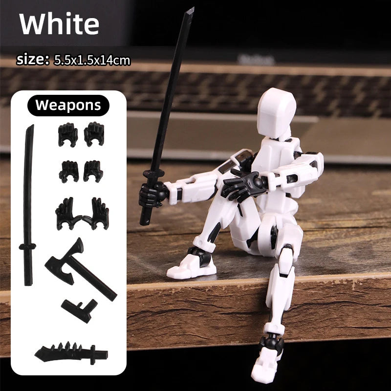 3D Printed Multi-Jointed Transforming Robot Toy