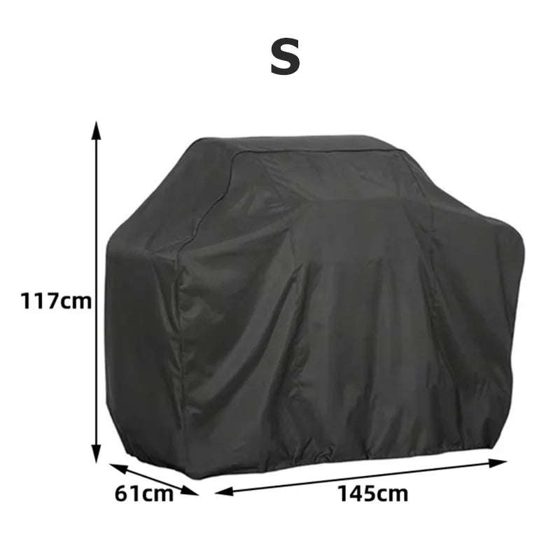 Heavy-Duty Waterproof BBQ Grill Cover – All-Weather Outdoor Protection
