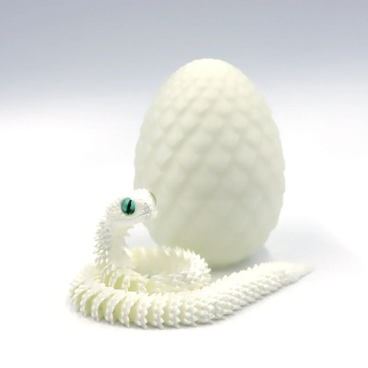 3D Printed Movable Snake Egg Fidget Toy