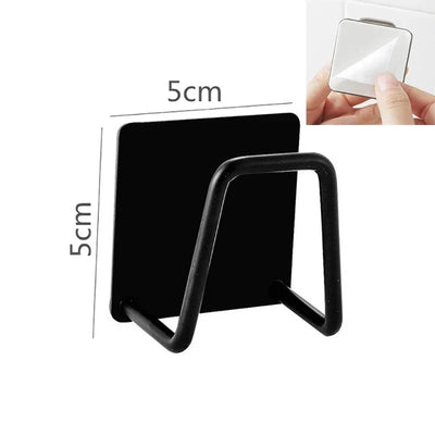 Stainless Steel Sink Sponge Holder – Wall-Mounted Kitchen Drain Rack