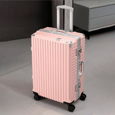 Aluminum Frame Hardside Luggage – Rolling Suitcase with USB Port & TSA Lock
