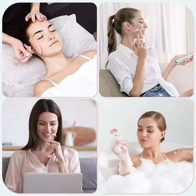 Gua Sha Facial Massage Set – Face Roller & Massage Tool Kit