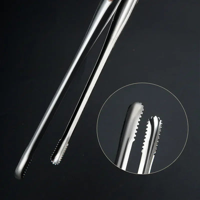 Premium Stainless Steel Cooking Tongs – Non-Slip Multi-Use Kitchen Clip