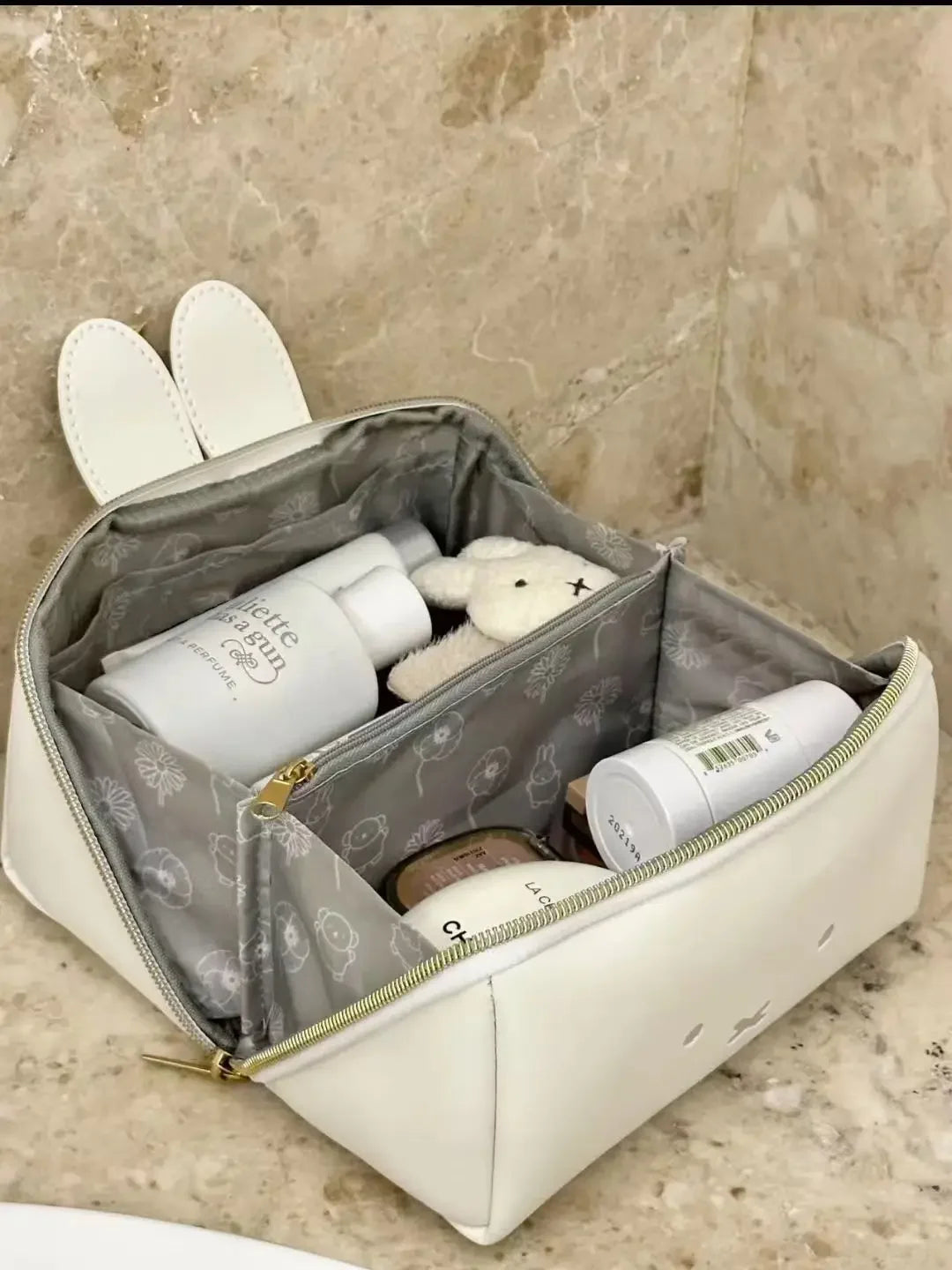 Cute Miffy Rabbit Makeup & Toiletry Bag