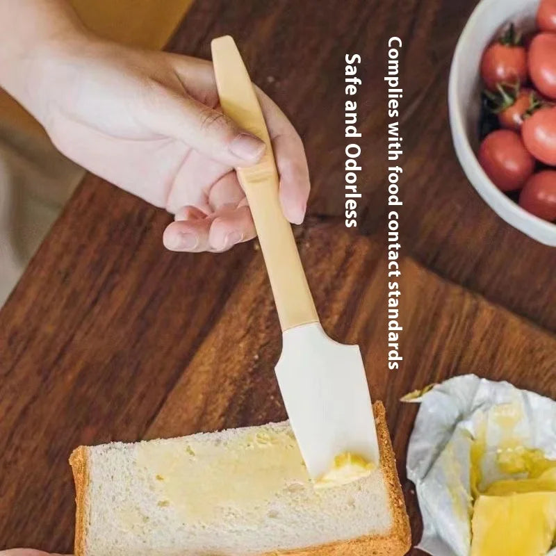 2-in-1 Heat-Resistant Silicone Baking Spatula