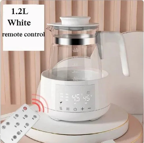 Smart Baby Formula Kettle (1.2L) – 24-Hour Constant Temp Water Warmer