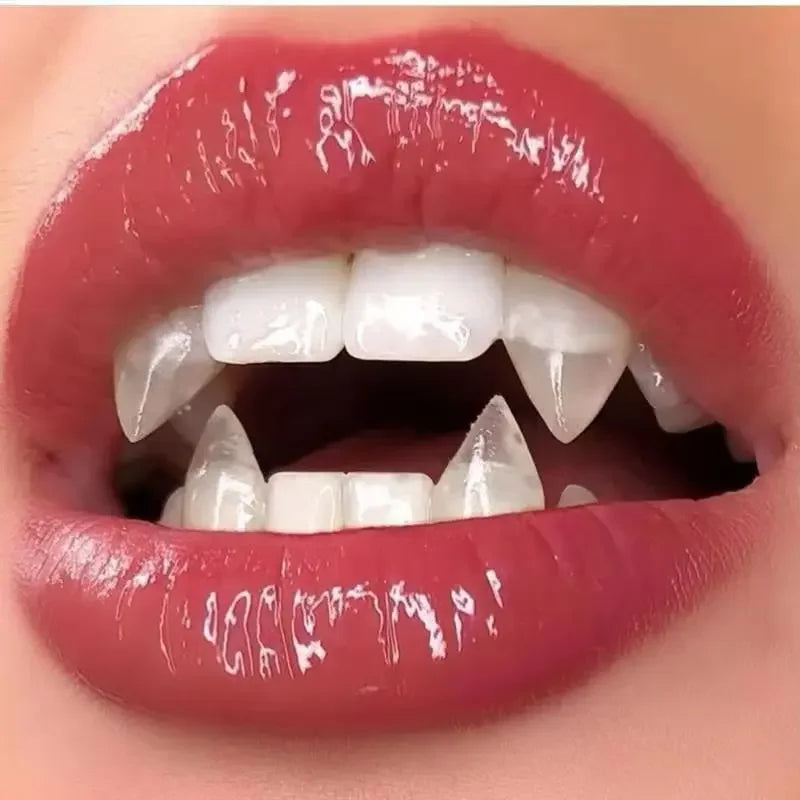 Realistic Vampire Fangs – Halloween Costume Props