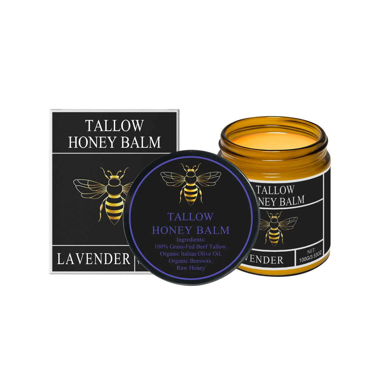 Beef Tallow & Honey Nourishing Body Cream