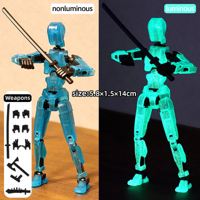 3D Printed Multi-Jointed Transforming Robot Toy