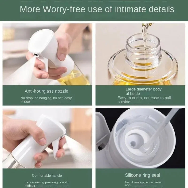 Oil Mist Sprayer Bottle for Cooking & Air Fryer