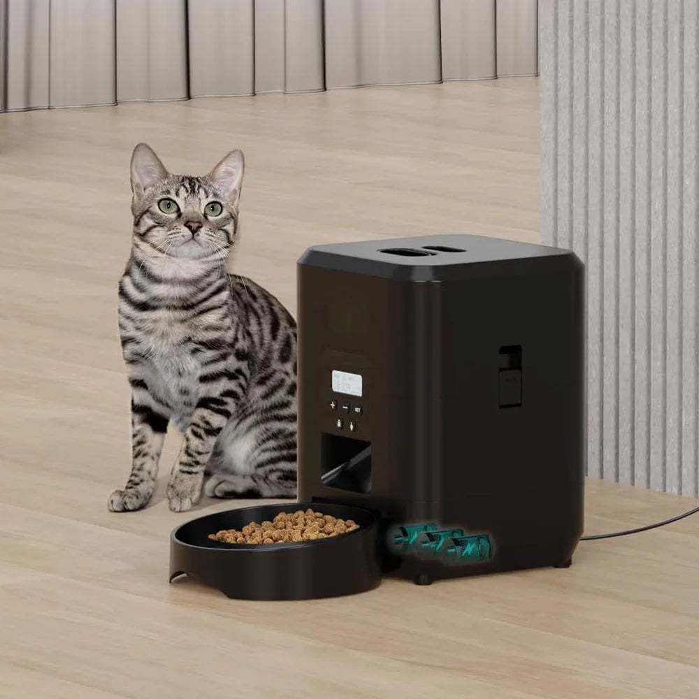 Automatic Smart Pet Feeder – Timed Portion-Control Dispenser for Cats & Dogs