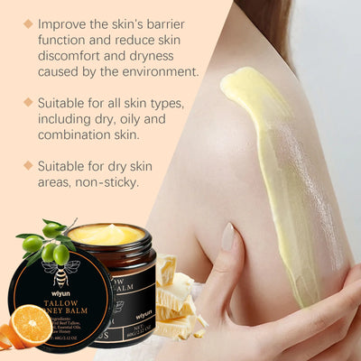 Beef Tallow & Honey Nourishing Body Cream