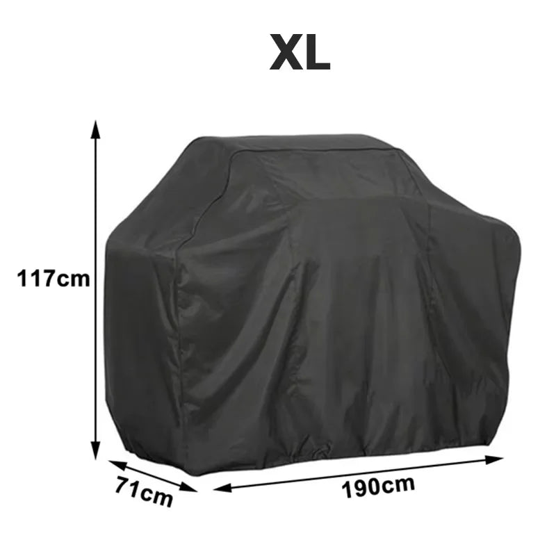 Heavy-Duty Waterproof BBQ Grill Cover – All-Weather Outdoor Protection