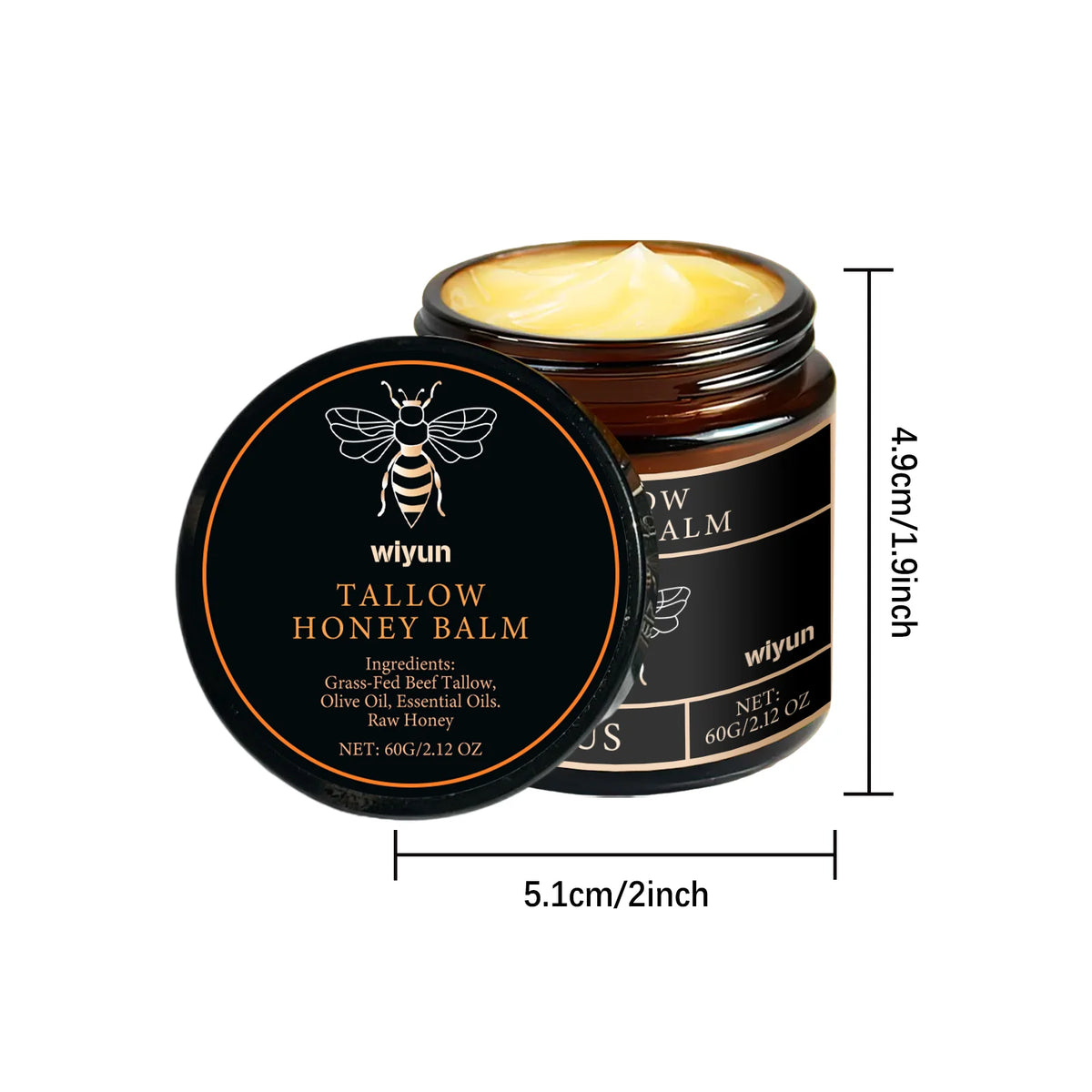 Beef Tallow & Honey Nourishing Body Cream