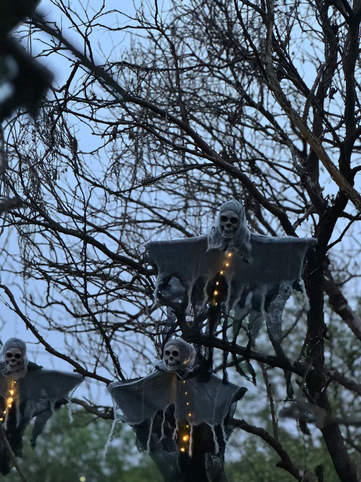 LED Halloween Skeleton Ghost Garden Decoration
