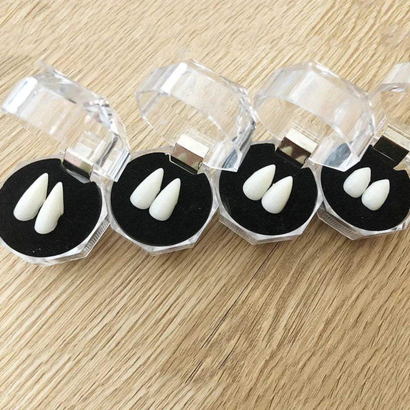 Realistic Vampire Fangs – Halloween Costume Props