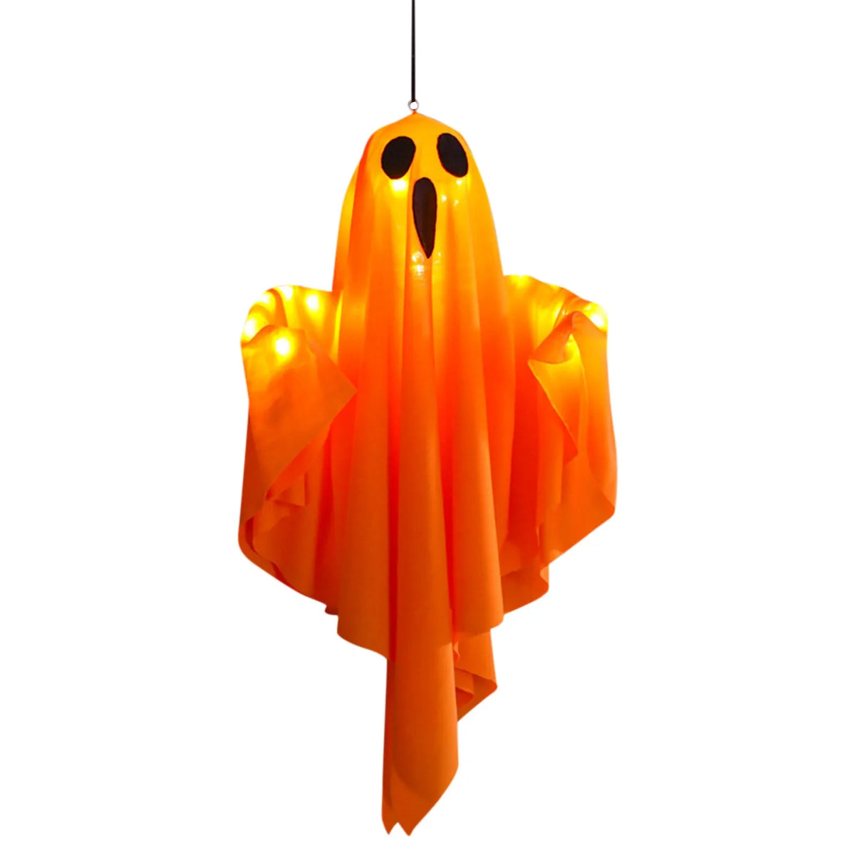 Light-Up Hanging Ghost Halloween Decoration