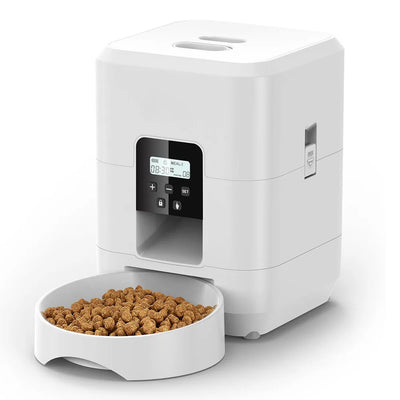 Automatic Smart Pet Feeder – Timed Portion-Control Dispenser for Cats & Dogs