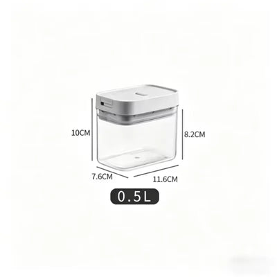 Transparent Food Storage Container – Moisture-Proof Pasta & Grain Jar