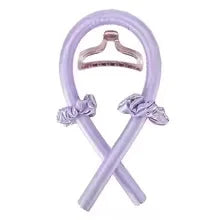 Heatless Hair Curling Ribbon Set – Overnight Satin Curls Headband