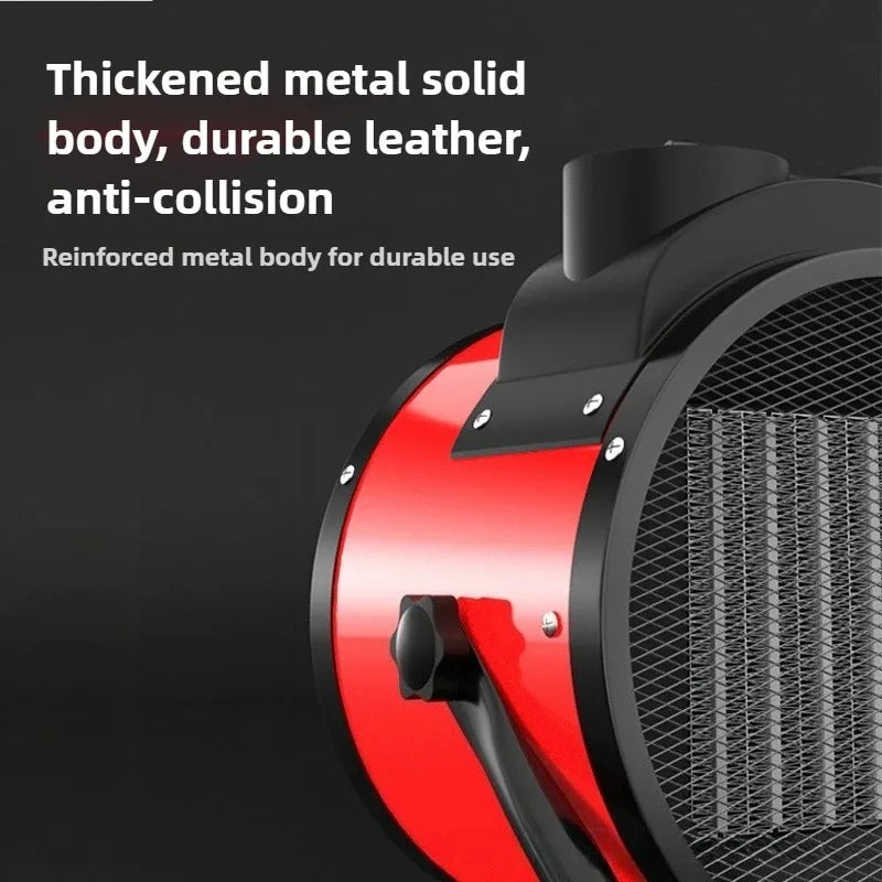 2000W Portable Space Heater – Adjustable Thermostat & Dual Safety Protection