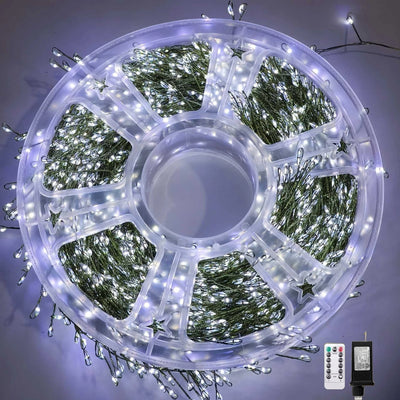 LED Firecracker String Lights with Remote