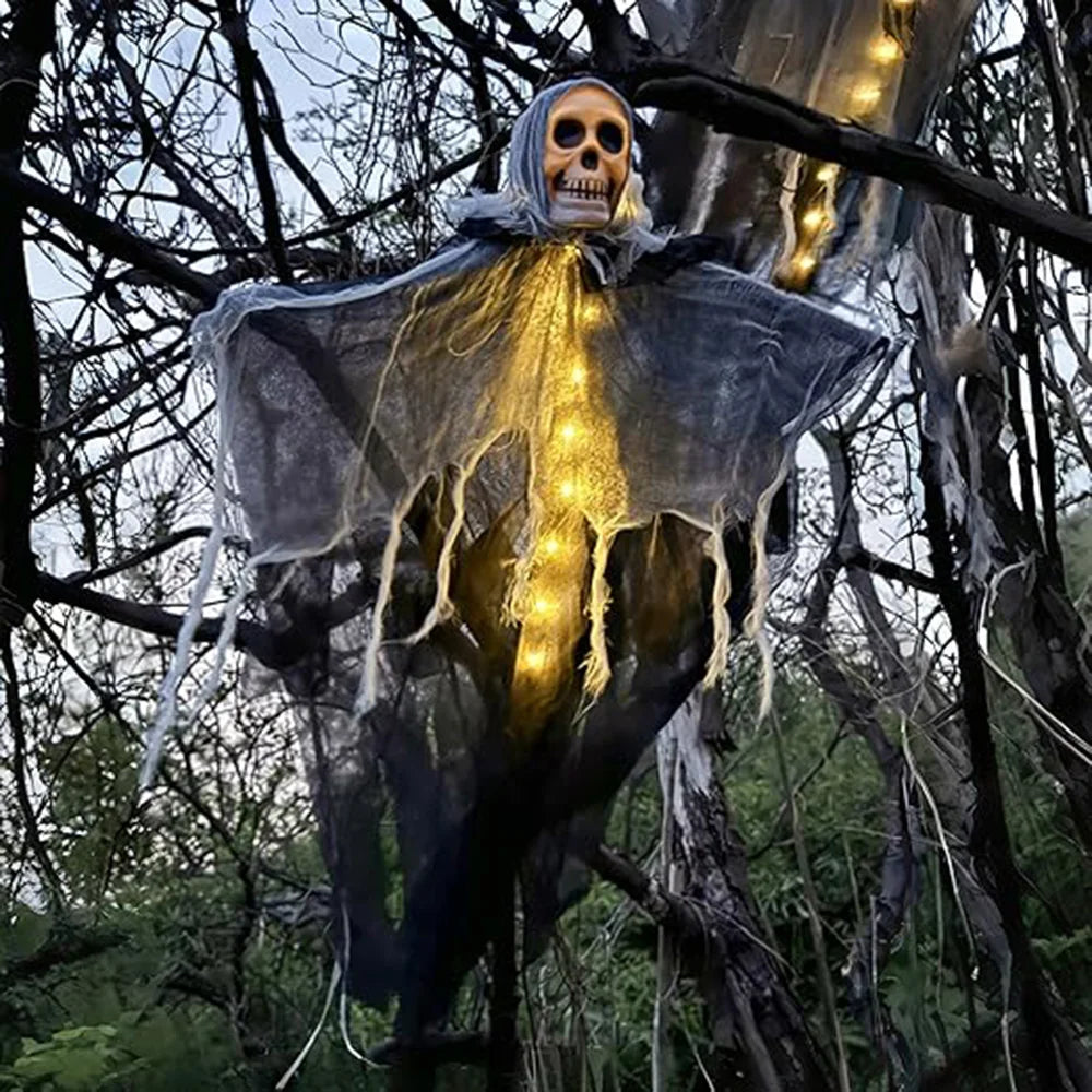 LED Halloween Skeleton Ghost Garden Decoration