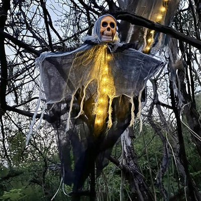 LED Halloween Skeleton Ghost Garden Decoration