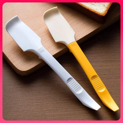2-in-1 Heat-Resistant Silicone Baking Spatula