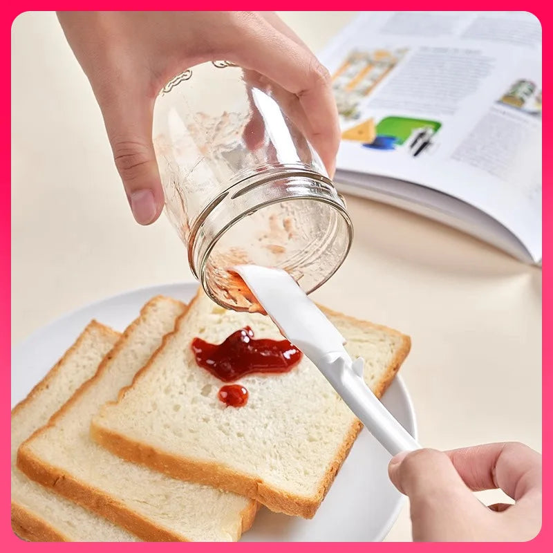 2-in-1 Heat-Resistant Silicone Baking Spatula