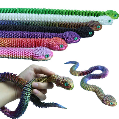 3D Printed Movable Snake Egg Fidget Toy