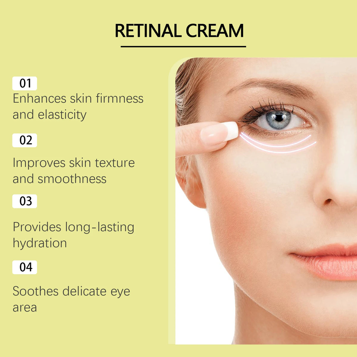 Retinal Retinol Face Cream – Anti-Wrinkle & Skin Renewal Moisturizer