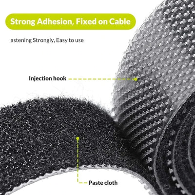 Cable Organizer – Wire Management Winder & Cord Ties
