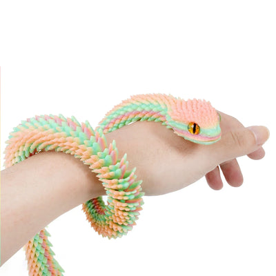 3D Printed Movable Snake Egg Fidget Toy