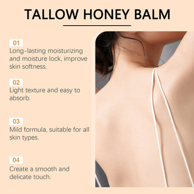 Beef Tallow & Honey Nourishing Body Cream