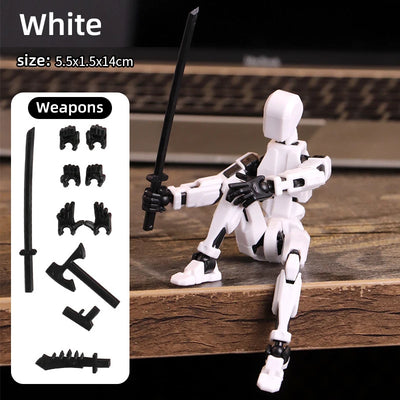 3D Printed Multi-Jointed Transforming Robot Toy