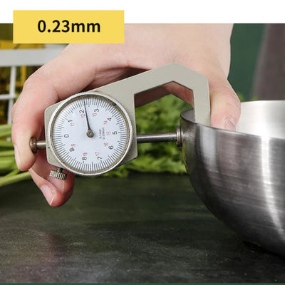 304 Stainless Steel Frying Pan – Non-Toxic Uncoated Skillet for All Cooktops
