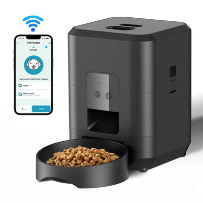 Automatic Smart Pet Feeder – Timed Portion-Control Dispenser for Cats & Dogs